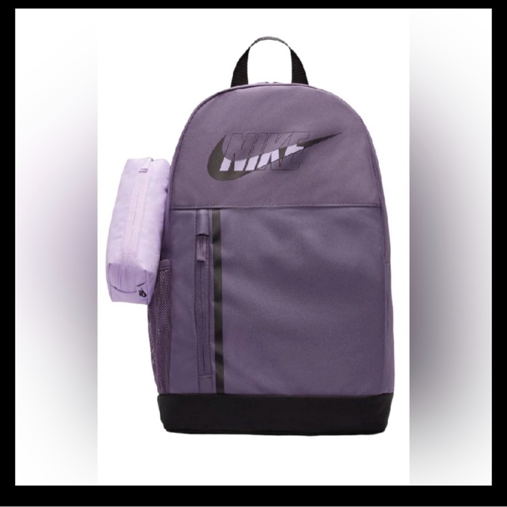 Nike ELEMENTAL BACKPACK Book Sack for Travel or School - PURPLE STORM NWT